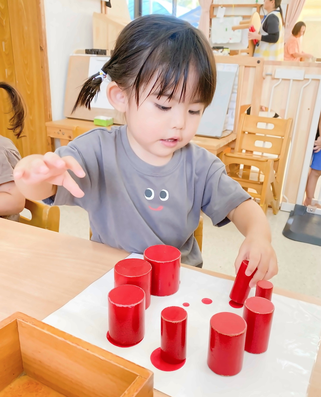 色付き円柱