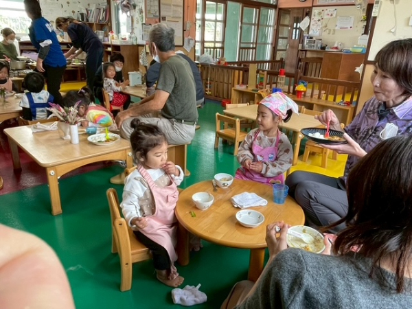 おとわキッズ園 カレーパーティ