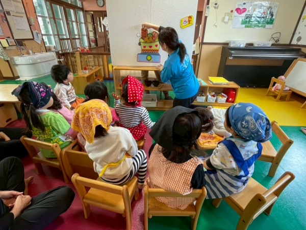 おとわキッズ園 カレーパーティ