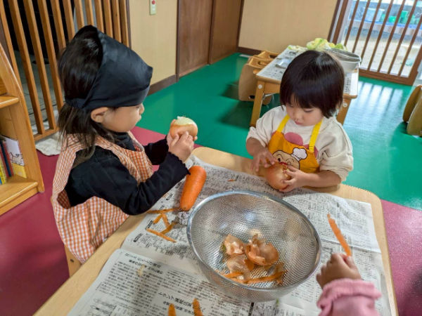 おとわキッズ園 カレーパーティ