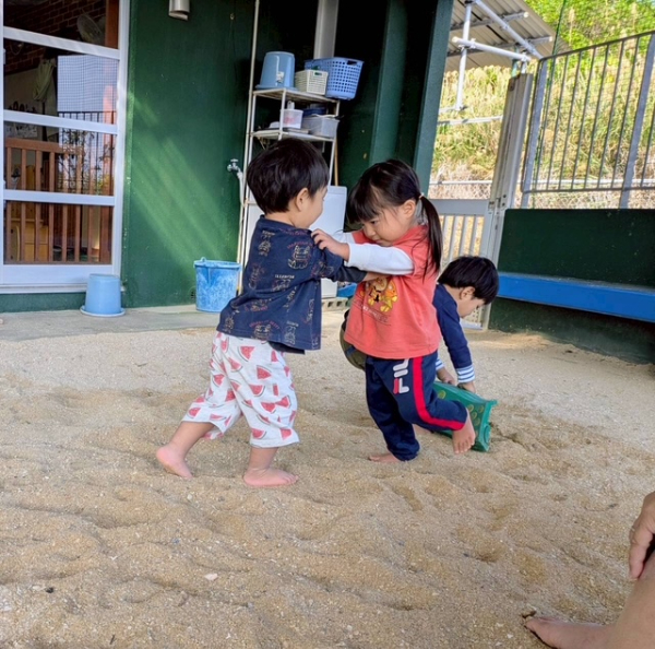 おとわキッズ園 おすもう大会