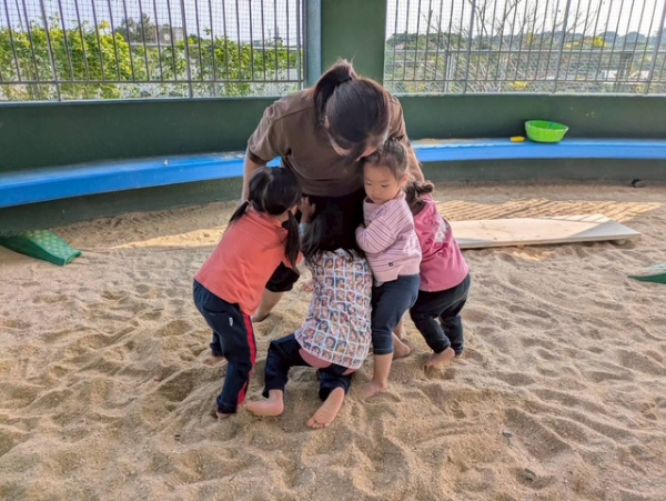 おとわキッズ園 おすもう大会