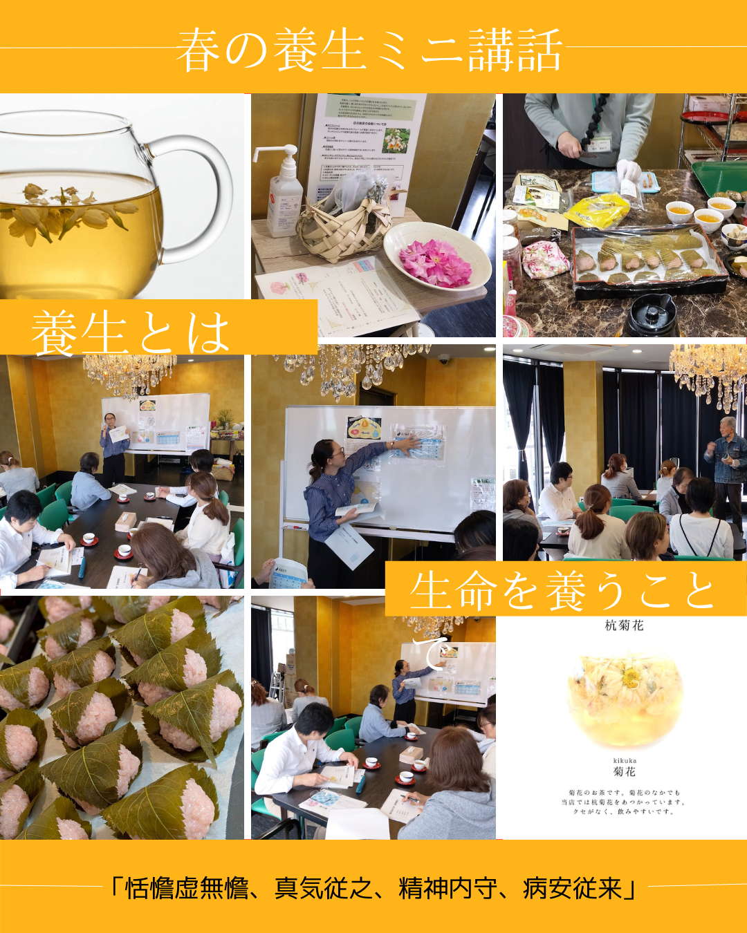 グリーンハウス長堂 春の養生ミニ講話