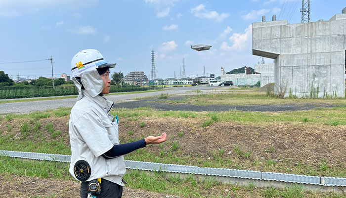 ドローンによる橋梁点検業務