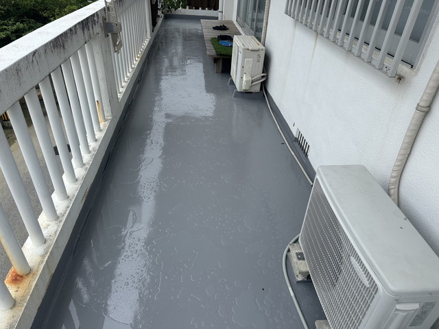 浦添市 比嘉様邸部分防水工事