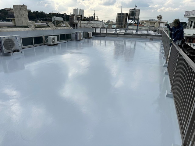那覇市　宮守工業様屋上防水工事