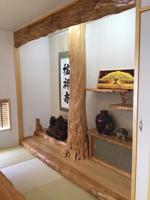 中央銘木 施工実績 床の間