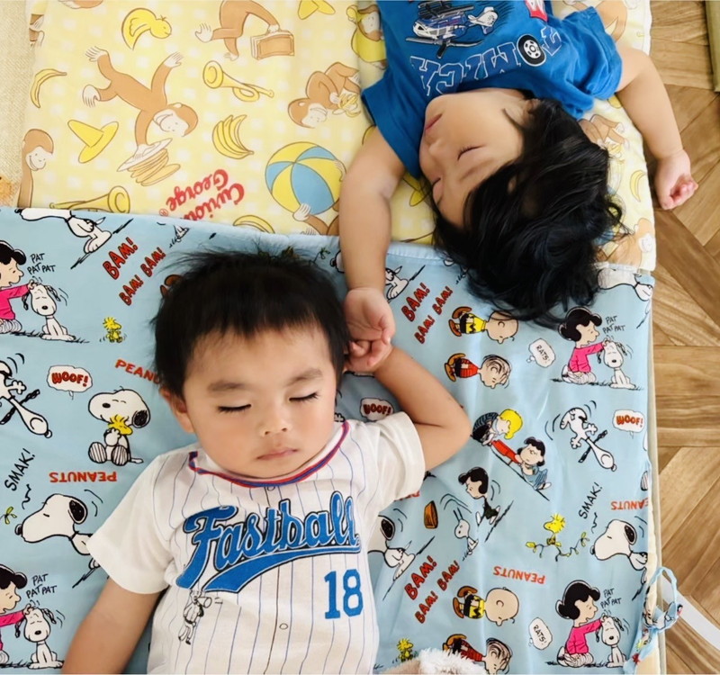 着替え・検温・お昼寝