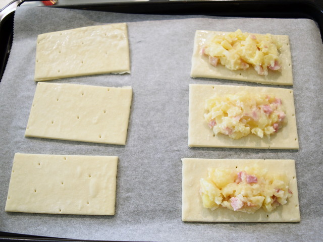 ベーコンポテトパイ