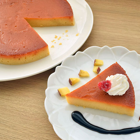 さつまいものプリンケーキ