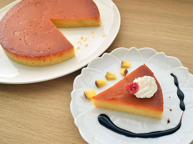 さつまいものプリンケーキ