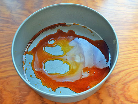 さつまいものプリンケーキ