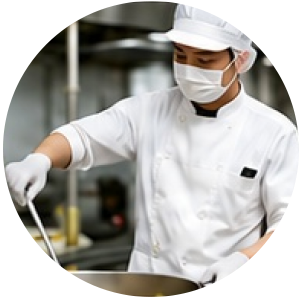 調理作業のイメージ