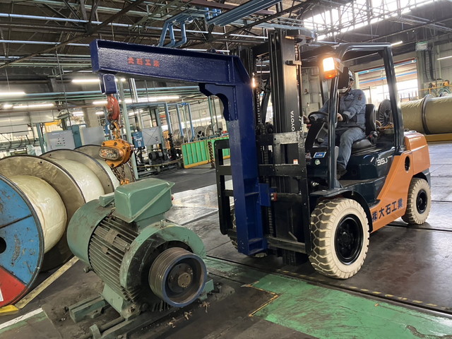 株式会社大石工業｜静岡県での機械器具設置工事・重量物据え付け運搬・各種機械メンテナンス・とび工事一式お任せ下さい！