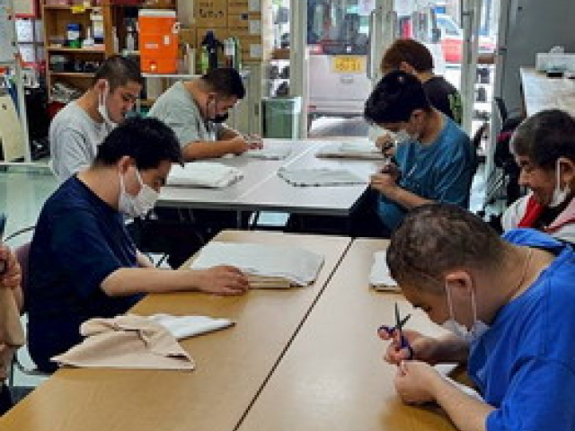 作業風景の様子