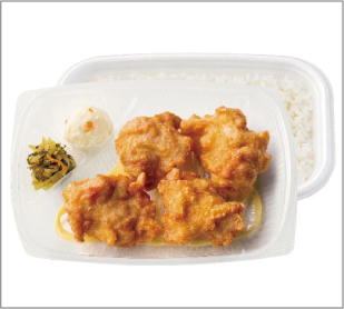 4コ入りから揚弁当