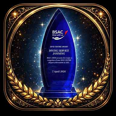 DIVE CENTRE AWARD受賞