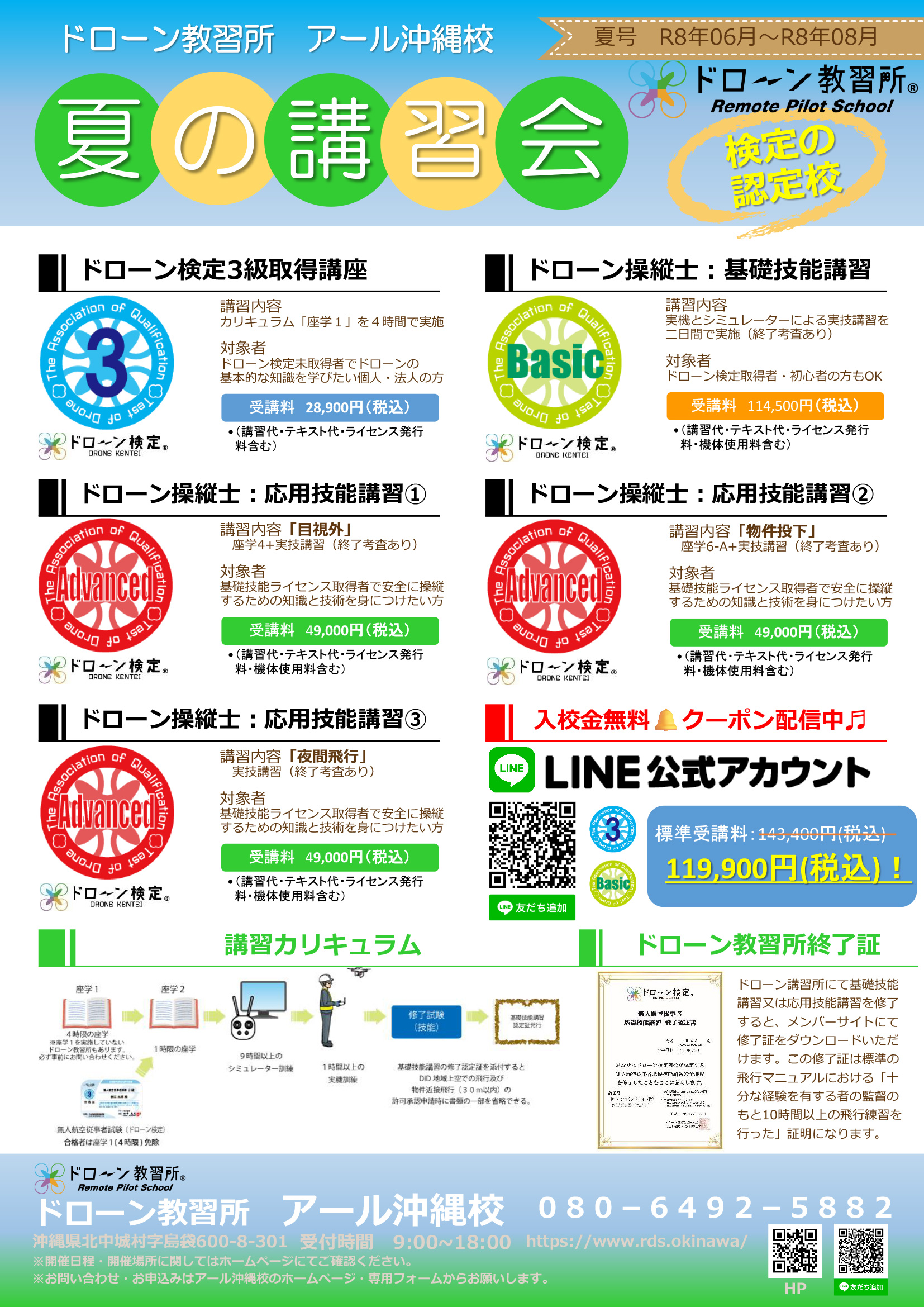 夏の講習会