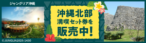 ジャングリア沖縄とのセットチケットはこちら!