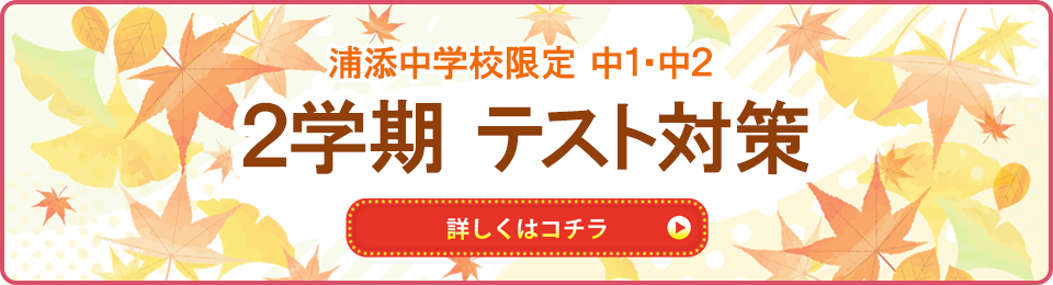 2学期テスト対策