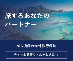 AIG損保の海外旅行保険