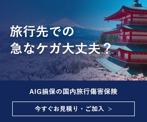 AIG損保の国内旅行傷害保険