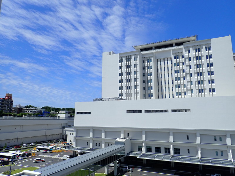 琉大病院周辺の風景
