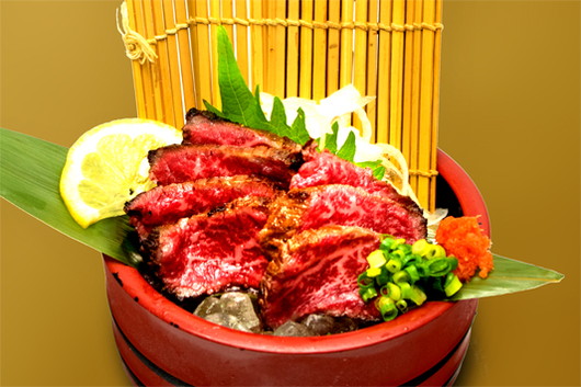 黒毛和牛レア焼き ～冷製ポン酢～