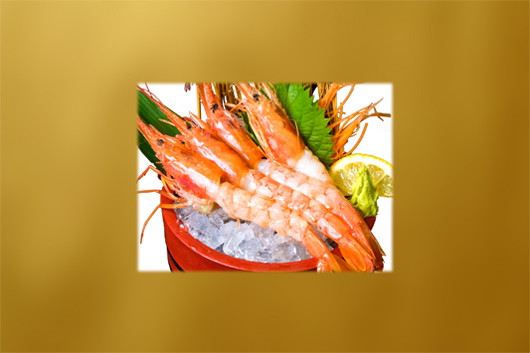 赤海老刺し身（4尾）