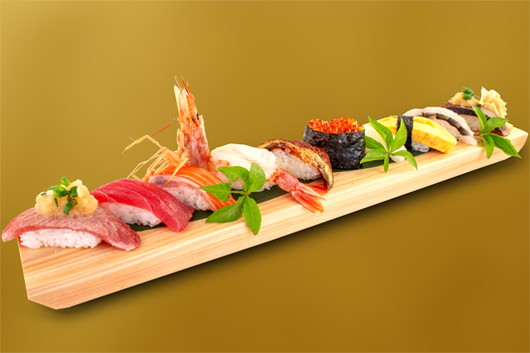 ☆大とろ入り☆ 寿司盛り （10貫） 取扱店舗 美ら海水族館前店・恩納サンセットモール名嘉真店・恩納村ムーンビーチ前別邸・国際通り牧志店・国際通り久茂地店