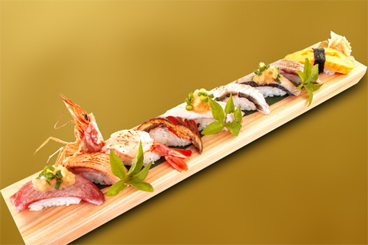 ☆大とろ入り☆ 炙り寿司 （10貫） 取扱店舗 美ら海水族館前店・恩納サンセットモール名嘉真店・恩納村ムーンビーチ前別邸・国際通り牧志店・国際通り久茂地店