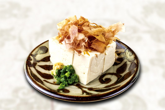 島豆腐の冷ヤッコ