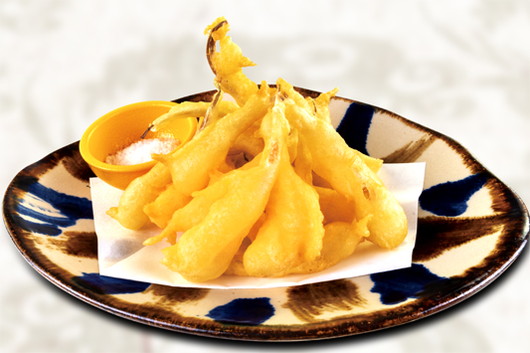 ☆季節もの☆ 島らっきょう天婦羅 （塩味／4月～10月頃）