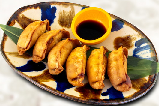 ☆おすすめ！☆ 島唐辛子の揚げ餃子 （6個）