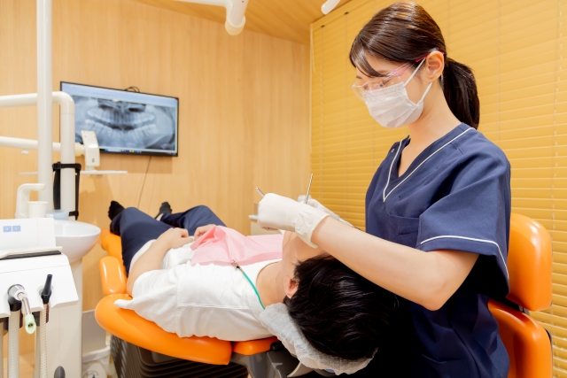 治療前後の虫歯・歯周病管理