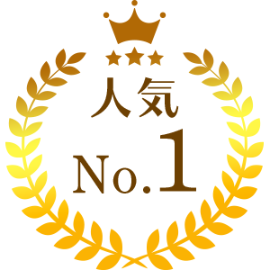 人気ランキング1位