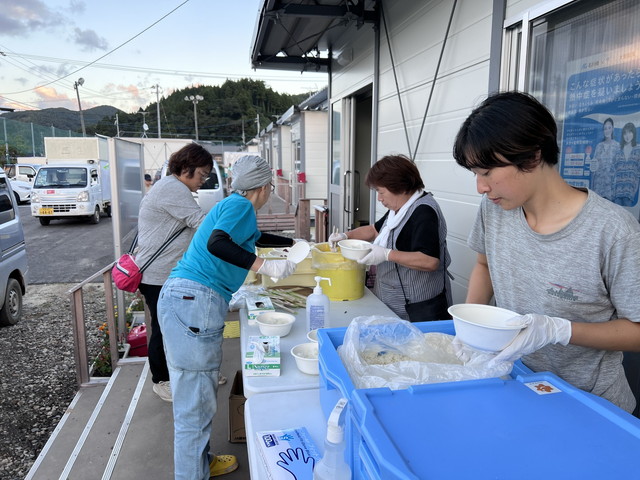 炊き出しの実施1