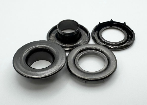 真鍮黒ニッケルグロメット