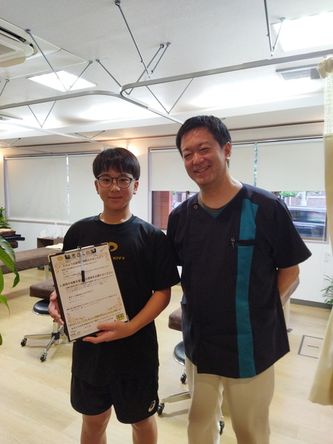 お客様との写真３