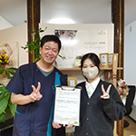 お客様との写真１