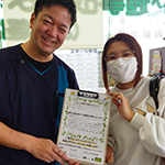 お客様との写真４