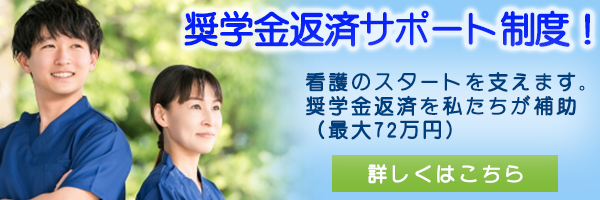 奨学金返済サポート制度バナー