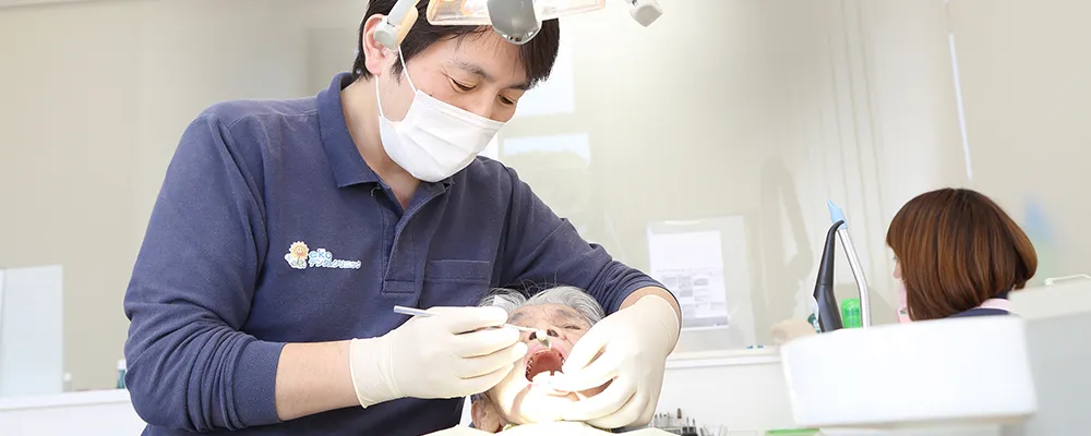 噛み合わせを重視した製作工程