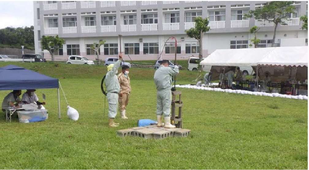 磁気探査機器性能試験開始