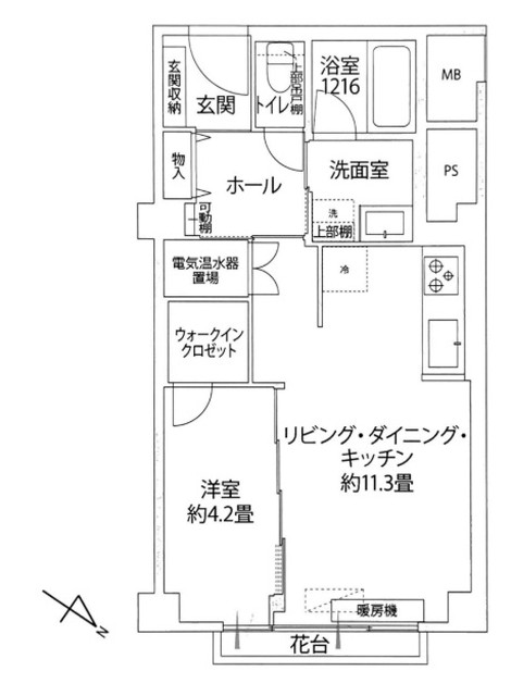 ヴィラ赤坂 510号室