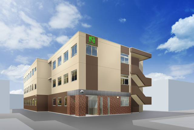 セレニティホスピス上杉の外観