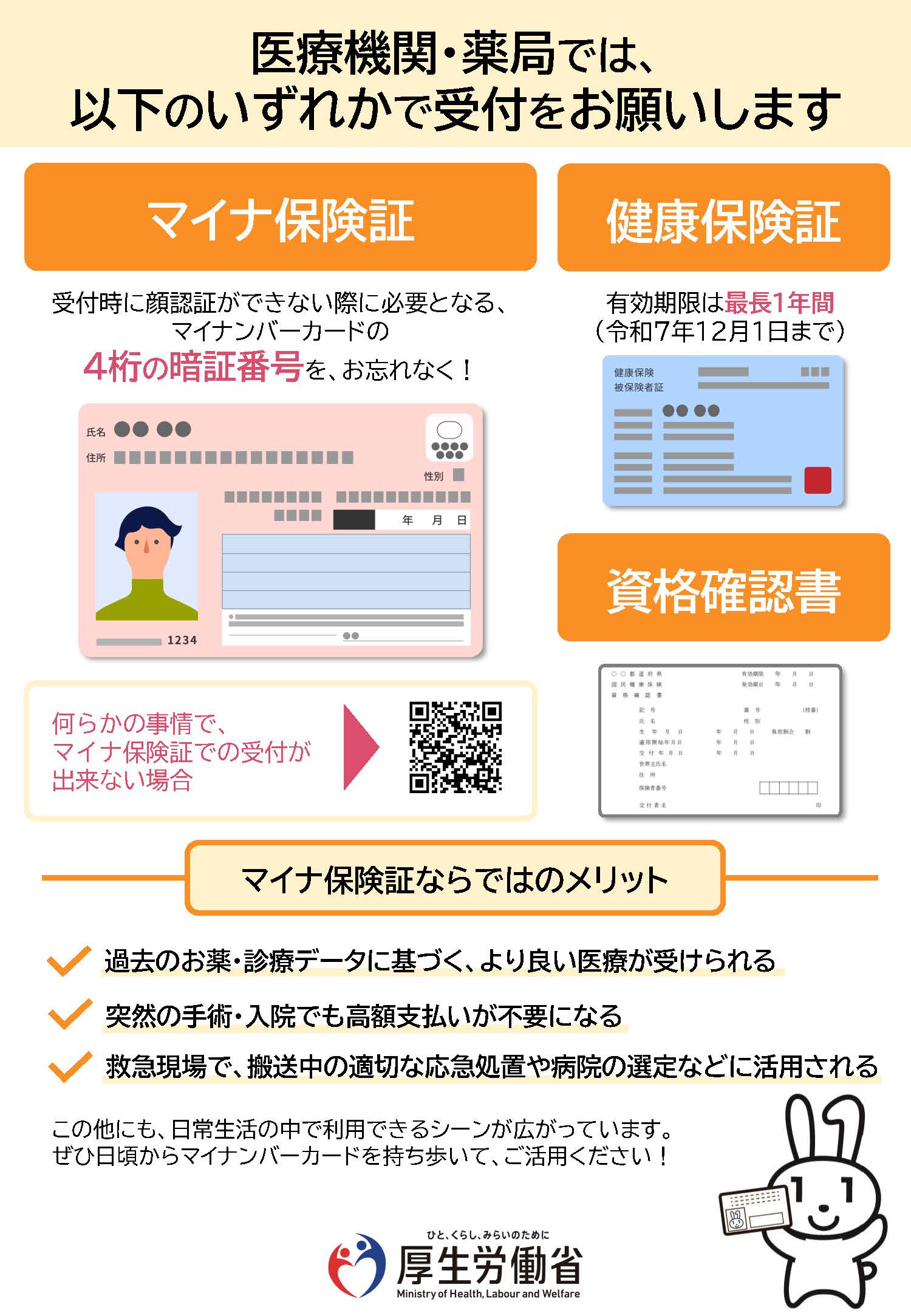 マイナ保険証について