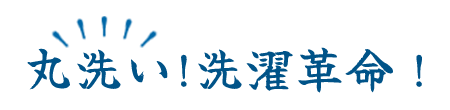 丸洗い！洗濯革命！