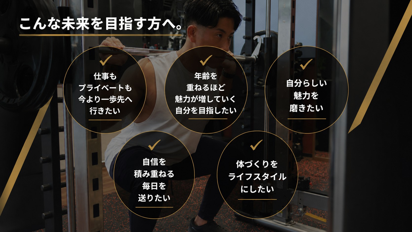 こんな未来を目指す方へ。