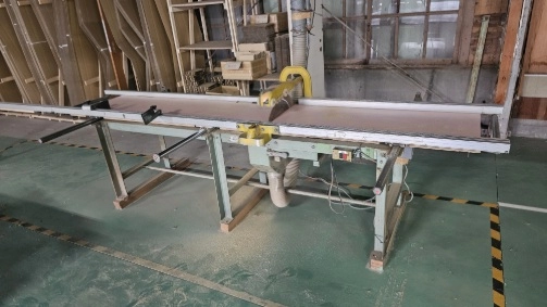 横切木取機 田中 3300mm×500mm型 左1790mm(レール長さ3960mm)、右1200mm(レール長さ1320mm)